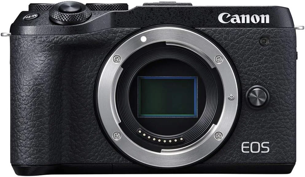 دوربین بدون آینه کانن EOS M6 Mark II، بدنه (مشکی)