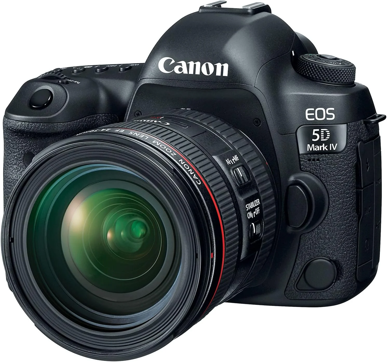 دوربین DSLR کانن EOS 5D Mark IV با لنز 24-70mm F/4L - 30.4 مگاپیکسل، مشکی دوربین DSLR کانن EOS 5D Mark IV با لنز 24-70mm F/4L - 30.4 مگاپیکسل، مشکی