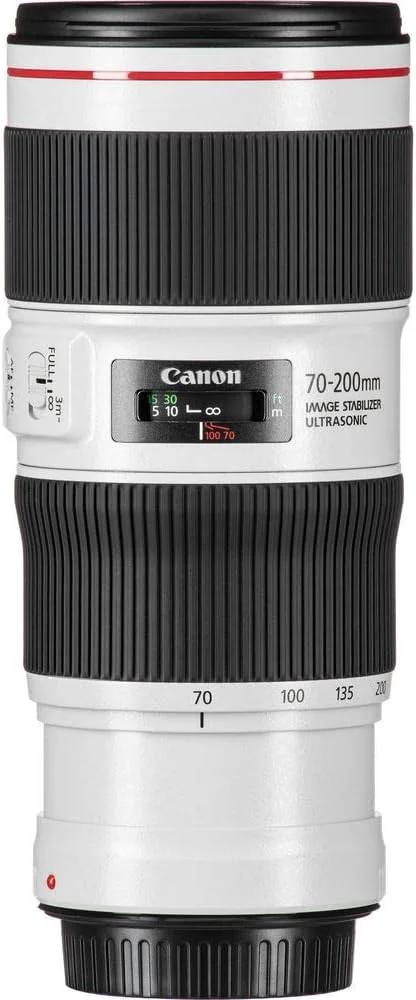 لنز Canon EF 70-200mm f/4L IS II USM برای دوربین های SLR دیجیتال Canon، سفید لنز Canon EF 70-200mm f/4L IS II USM برای دوربین های SLR دیجیتال Canon، سفید