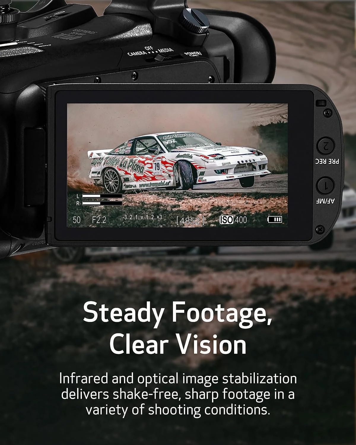 دوربین فیلمبرداری حرفه ای Canon XA65 با حسگر CMOS 4K UHD 1/2.3 اینچی، زوم اپتیکال 20 برابر، زوم دیجیتال 800 برابر، تثبیت کننده تصویر، 3G-SDI، HDMI، پخش زنده USB، ضبط نمایشگر زمان، ورودی های صوتی XLR دوربین فیلمبرداری حرفه ای Canon XA65 با حسگر CMOS 4K UHD 1/2.3 اینچی، زوم اپتیکال 20 برابر، زوم دیجیتال 800 برابر، تثبیت کننده تصویر، 3G-SDI، HDMI، پخش زنده USB، ضبط نمایشگر زمان، ورودی های صوتی XLR