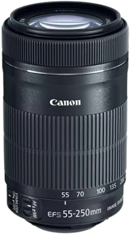 لنز Canon EF-S 55-250mm F4-5.6 IS STM برای دوربین های SLR کانن (بازسازی شده تایید شده) لنز Canon EF-S 55-250mm F4-5.6 IS STM برای دوربین های SLR کانن (بازسازی شده تایید شده)