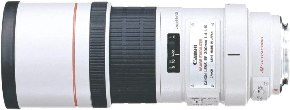 لنز تثبیت کننده تصویر Canon EF 300mm F/4.0L IS USM، مشکی