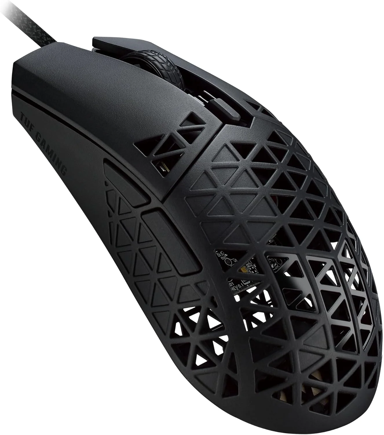 موس گیمینگ سیمی ASUS TUF Gaming M4 Air، حسگر 16000 DPI، 6 دکمه قابل برنامه ریزی، بدنه فوق سبک Air Shell، مقاومت در برابر آب IPX6، محافظ ضد باکتری ASUS، سیم TUF Gaming Paracord، پایه های PTFE خالص، مشکی موس گیمینگ سیمی ASUS TUF Gaming M4 Air، حسگر 16000 DPI، 6 دکمه قابل برنامه ریزی، بدنه فوق سبک Air Shell، مقاومت در برابر آب IPX6، محافظ ضد باکتری ASUS، سیم TUF Gaming Paracord، پایه های PTFE خالص، مشکی