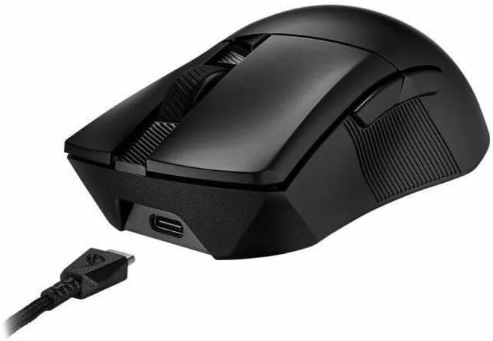 ماوس گیمینگ بی سیم ایسوس ROG Gladius III AimPoint، اتصال (RF 2.4 گیگاهرتز، بلوتوث، سیمی)، سنسور 36000 DPI، 6 دکمه قابل برنامه ریزی، ROG SpeedNova، سوییچ های قابل تعویض، کابل ماوس گیمینگ بی سیم ایسوس ROG Gladius III AimPoint، اتصال (RF 2.4 گیگاهرتز، بلوتوث، سیمی)، سنسور 36000 DPI، 6 دکمه قابل برنامه ریزی، ROG SpeedNova، سوییچ های قابل تعویض، کابل
