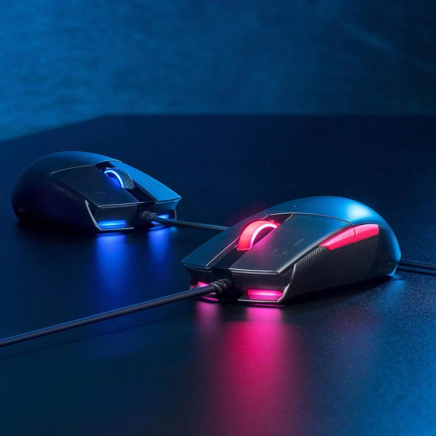 ماوس گیمینگ ایسوس ROG Strix Impact II Electro Punk (6200 DPI، 5 دکمه قابل برنامه ریزی، نورپردازی Aura Sync RGB، سبک وزن، ارگونومیک، کابل لاستیکی نرم) - صورتی تیره ماوس گیمینگ ایسوس ROG Strix Impact II Electro Punk (6200 DPI، 5 دکمه قابل برنامه ریزی، نورپردازی Aura Sync RGB، سبک وزن، ارگونومیک، کابل لاستیکی نرم) - صورتی تیره
