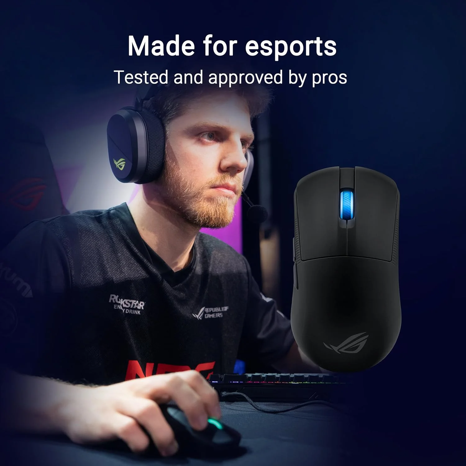 موس گیمینگ بیسیم ایسوس ROG Harpe Ace Mini، وزن سبک 49 گرم، سنسور اپتیکال AimPoint Pro 42K، میکرو سوئیچهای اپتیکال، تقویت کننده نرخ پولینگ ROG، مناسب بازیهای Esports و FPS، کوچک، متوسط، مشکی موس گیمینگ بیسیم ایسوس ROG Harpe Ace Mini، وزن سبک 49 گرم، سنسور اپتیکال AimPoint Pro 42K، میکرو سوئیچهای اپتیکال، تقویت کننده نرخ پولینگ ROG، مناسب بازیهای Esports و FPS، کوچک، متوسط، مشکی