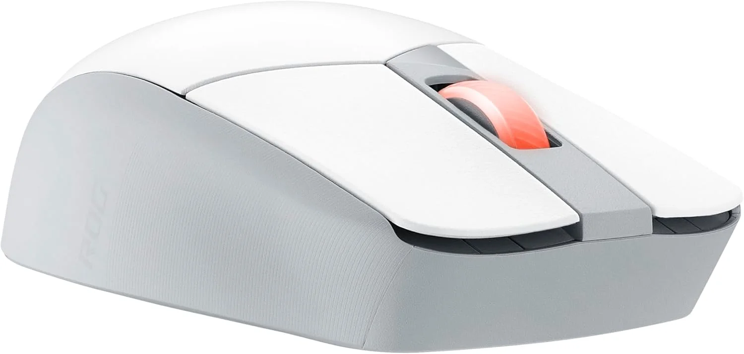 موس گیمینگ بیسیم ایسوس ROG Strix Impact III، وزن سبک 57 گرم، حسگر 36K DPI، بلوتوث و RF 2.4 گیگاهرتز، ROG SpeedNova، عمر باتری تا 618 ساعت، سوییچهای قابل تعویض، گیرنده ROG Omni، سفید موس گیمینگ بیسیم ایسوس ROG Strix Impact III، وزن سبک 57 گرم، حسگر 36K DPI، بلوتوث و RF 2.4 گیگاهرتز، ROG SpeedNova، عمر باتری تا 618 ساعت، سوییچهای قابل تعویض، گیرنده ROG Omni، سفید