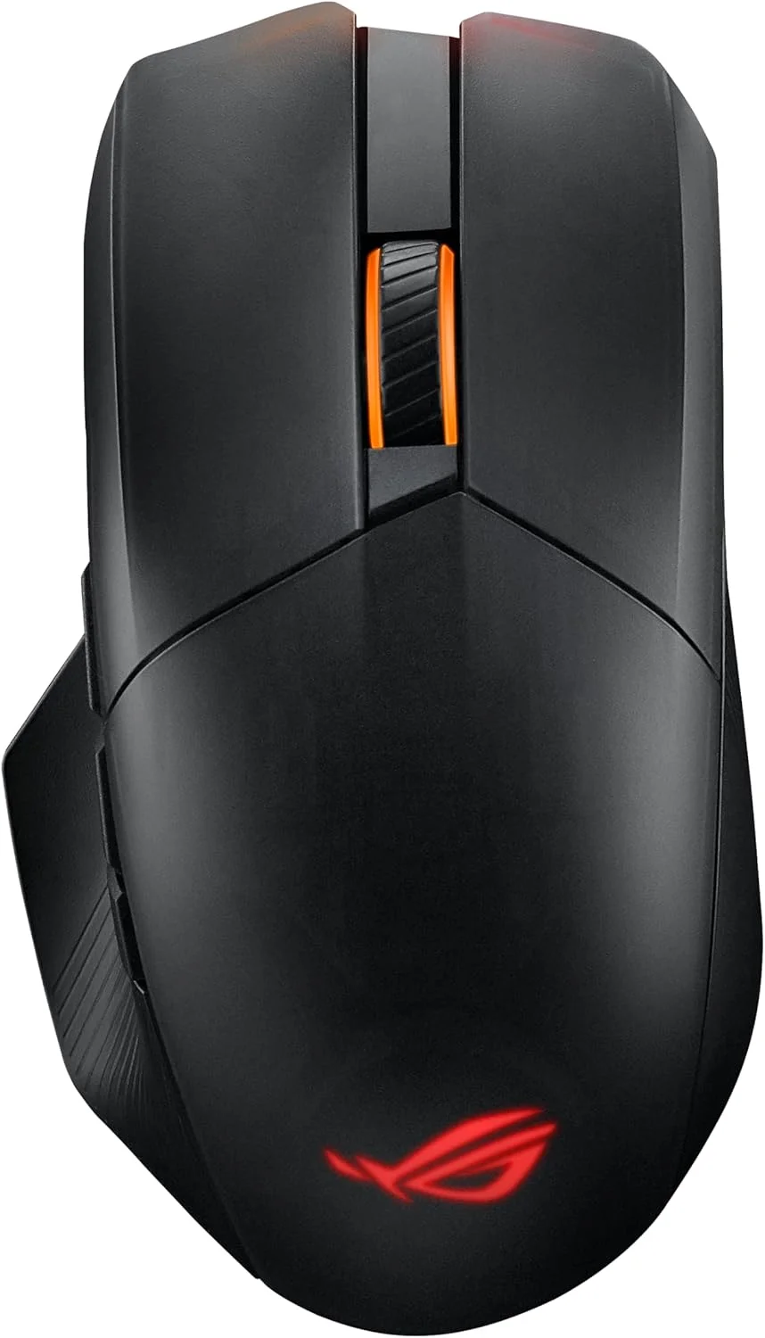 موس گیمینگ ایسوس ROG Chakram X Origin، اتصال سه حالته (RF 2.4 گیگاهرتز، بلوتوث، سیمی)، حسگر 36000 DPI، 11 دکمه قابل برنامه ریزی، جوی استیک جداشدنی، کابل پاراکورد، مشکی