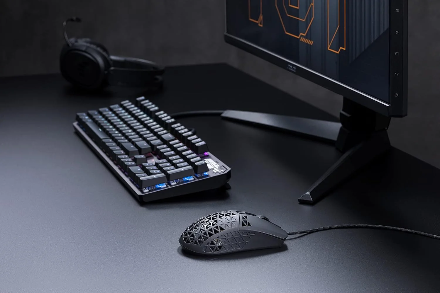 ماوس گیمینگ سبک وزن ASUS TUF Gaming M4 Air | سنسور 16000 DPI، دکمه های قابل برنامه ریزی، پوسته فوق سبک 47 گرمی، مقاومت در برابر آب IPX6، کابل پاراکورد TUF Gaming و پایه های PTFE با اصطکاک کم، مشکی ماوس گیمینگ سبک وزن ASUS TUF Gaming M4 Air | سنسور 16000 DPI، دکمه های قابل برنامه ریزی، پوسته فوق سبک 47 گرمی، مقاومت در برابر آب IPX6، کابل پاراکورد TUF Gaming و پایه های PTFE با اصطکاک کم، مشکی