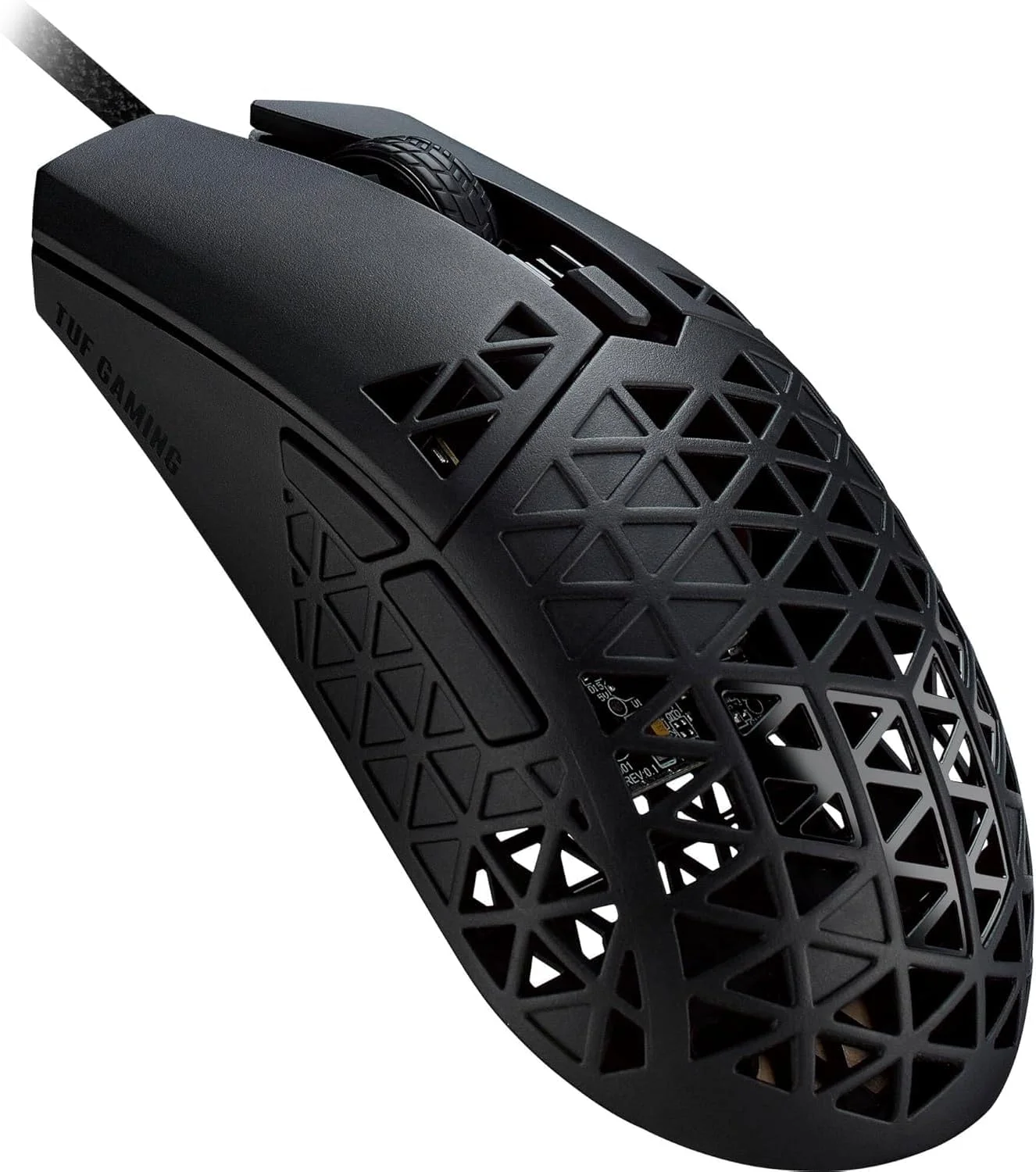 موس گیمینگ سیم دار ایسوس TUF M4 Air - P307، طراحی بادوام و فوق سبک Air Shell، سنسور اپتیکال 16000 DPI، شش دکمه قابل برنامه ریزی لمسی، مقاومت در برابر آب IPX6، رنگ مشکی موس گیمینگ سیم دار ایسوس TUF M4 Air - P307، طراحی بادوام و فوق سبک Air Shell، سنسور اپتیکال 16000 DPI، شش دکمه قابل برنامه ریزی لمسی، مقاومت در برابر آب IPX6، رنگ مشکی