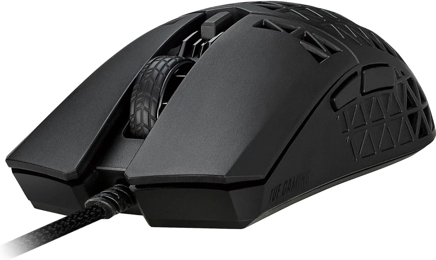 موس گیمینگ سیم دار ایسوس TUF M4 Air - P307، طراحی بادوام و فوق سبک Air Shell، سنسور اپتیکال 16000 DPI، شش دکمه قابل برنامه ریزی لمسی، مقاومت در برابر آب IPX6، رنگ مشکی موس گیمینگ سیم دار ایسوس TUF M4 Air - P307، طراحی بادوام و فوق سبک Air Shell، سنسور اپتیکال 16000 DPI، شش دکمه قابل برنامه ریزی لمسی، مقاومت در برابر آب IPX6، رنگ مشکی