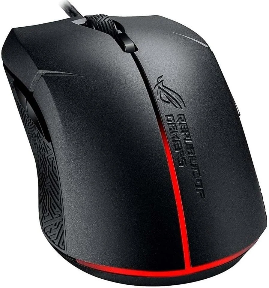 موس گیمینگ اپتیکال دو طرفه ایسوس - ROG Strix Evolve | موس گیمینگ سیمی برای کامپیوتر | 7200 DPI، سوییچ های Omron | 4 سبک ارگونومیک قابل تنظیم | Aura Sync RGB، Armoury II موس گیمینگ اپتیکال دو طرفه ایسوس - ROG Strix Evolve | موس گیمینگ سیمی برای کامپیوتر | 7200 DPI، سوییچ های Omron | 4 سبک ارگونومیک قابل تنظیم | Aura Sync RGB، Armoury II