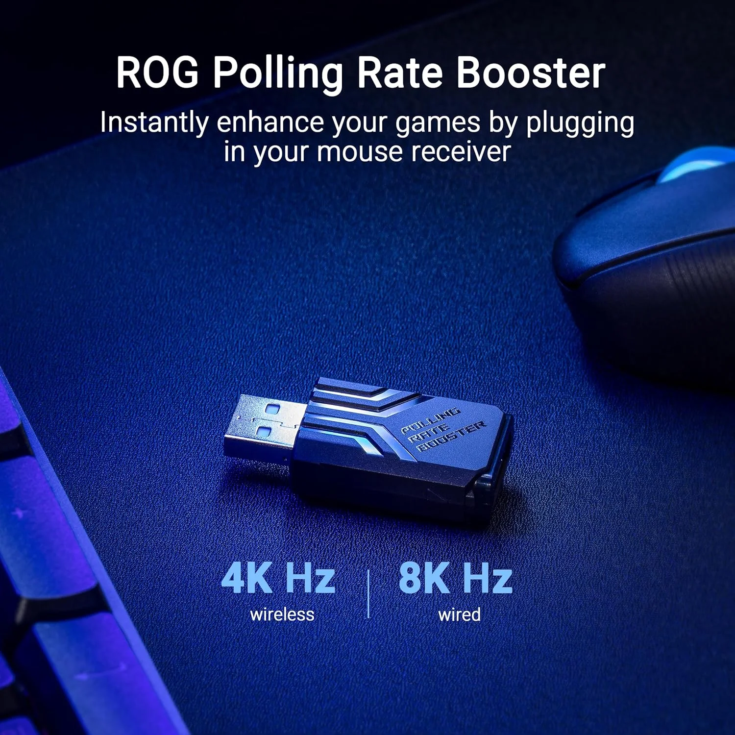 موس گیمینگ بیسیم ایسوس ROG Keris II Ace - ارگونومیک راست دست، 54 گرم، اتصال سه حالته، 42K DPI، عمر باتری تا 107 ساعت، پشتیبانی از PC/Mac - مشکی موس گیمینگ بیسیم ایسوس ROG Keris II Ace - ارگونومیک راست دست، 54 گرم، اتصال سه حالته، 42K DPI، عمر باتری تا 107 ساعت، پشتیبانی از PC/Mac - مشکی