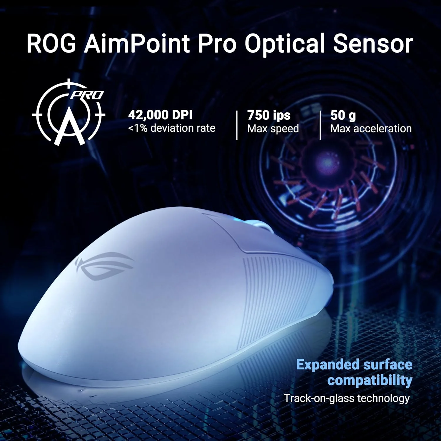 موس گیمینگ بیسیم ایسوس ROG Keris II Ace - ارگونومیک راست دست، 54 گرم، اتصال سه حالته، 42K DPI، عمر باتری تا 107 ساعت، پشتیبانی از PC/Mac - مشکی موس گیمینگ بیسیم ایسوس ROG Keris II Ace - ارگونومیک راست دست، 54 گرم، اتصال سه حالته، 42K DPI، عمر باتری تا 107 ساعت، پشتیبانی از PC/Mac - مشکی