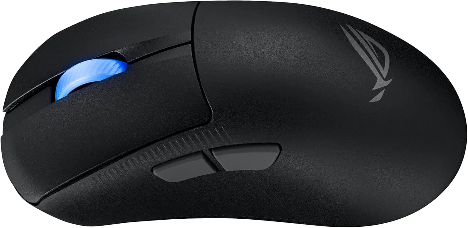 موس گیمینگ بیسیم ایسوس ROG Keris II Ace - ارگونومیک راست دست، 54 گرم، اتصال سه حالته، 42K DPI، عمر باتری تا 107 ساعت، پشتیبانی از PC/Mac - مشکی موس گیمینگ بیسیم ایسوس ROG Keris II Ace - ارگونومیک راست دست، 54 گرم، اتصال سه حالته، 42K DPI، عمر باتری تا 107 ساعت، پشتیبانی از PC/Mac - مشکی