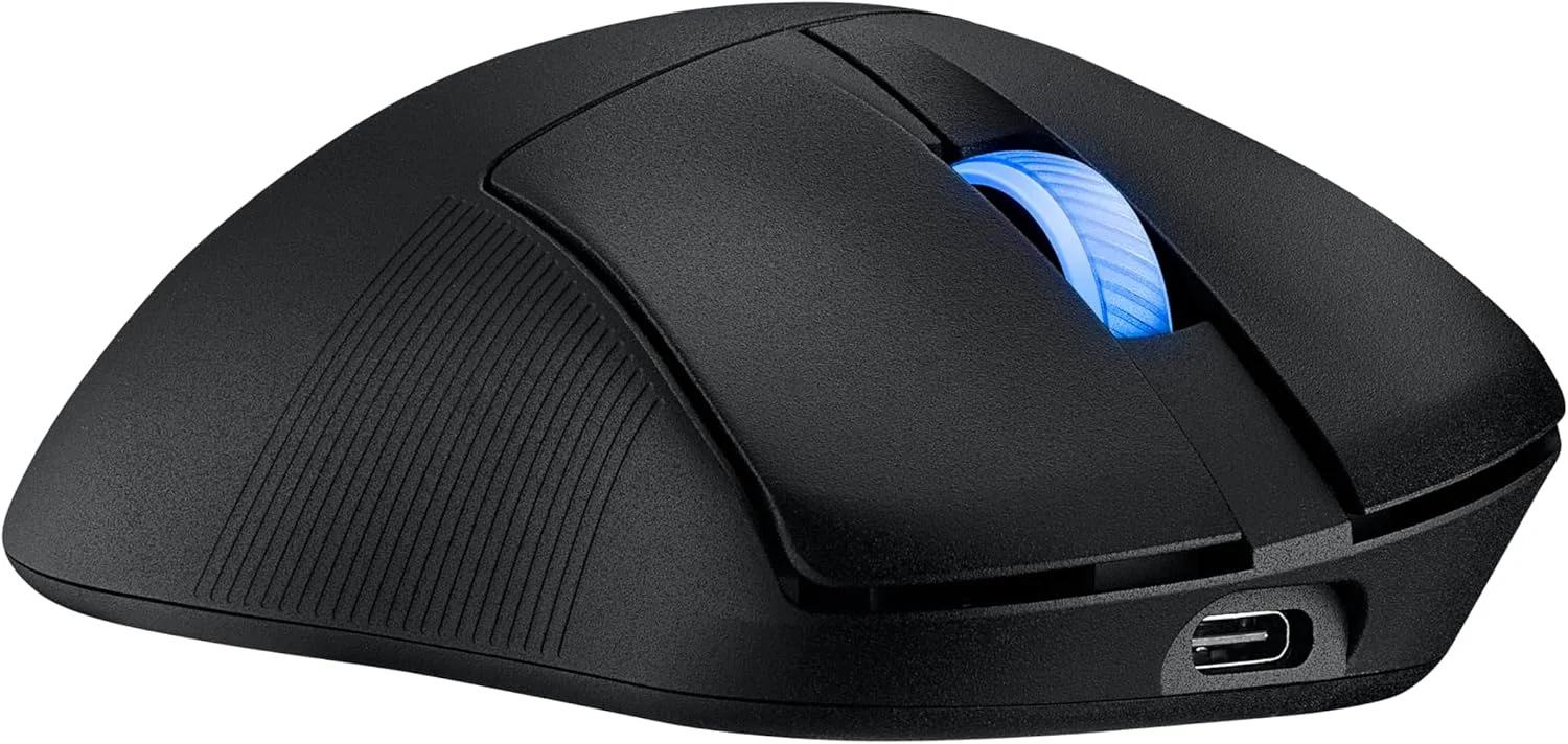 موس گیمینگ بیسیم ایسوس ROG Keris II Ace - ارگونومیک راست دست، 54 گرم، اتصال سه حالته، 42K DPI، عمر باتری تا 107 ساعت، پشتیبانی از PC/Mac - مشکی موس گیمینگ بیسیم ایسوس ROG Keris II Ace - ارگونومیک راست دست، 54 گرم، اتصال سه حالته، 42K DPI، عمر باتری تا 107 ساعت، پشتیبانی از PC/Mac - مشکی
