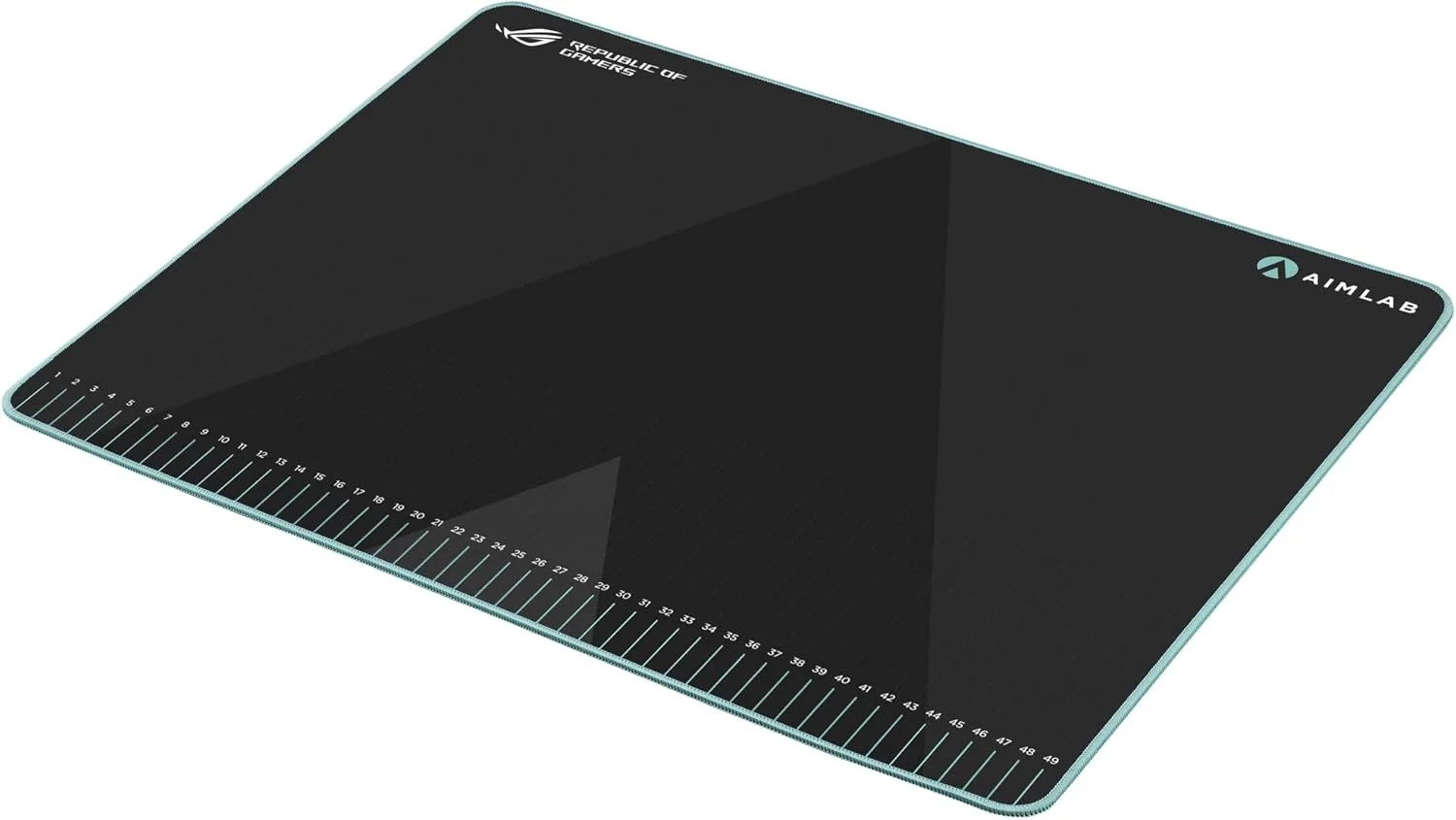 پد ماوس گیمینگ ASUS ROG Hone Ace Aim Lab Edition، 508 X 420 x 3 میلی متر، سایز بزرگ، نرم، جنس پارچه هیبریدی، پایه لاستیکی ضد لغزش، مناسب بازی های Esports و FPS، مشکی