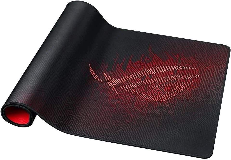 پد ماوس گیمینگ بزرگ ایسوس ROG Sheath - سطح فوق العاده صاف برای کنترل دقیق پیکسلی | دوخت بادوام ضد فرسایش، پایه لاستیکی ضد لغزش، سبک و قابل حمل