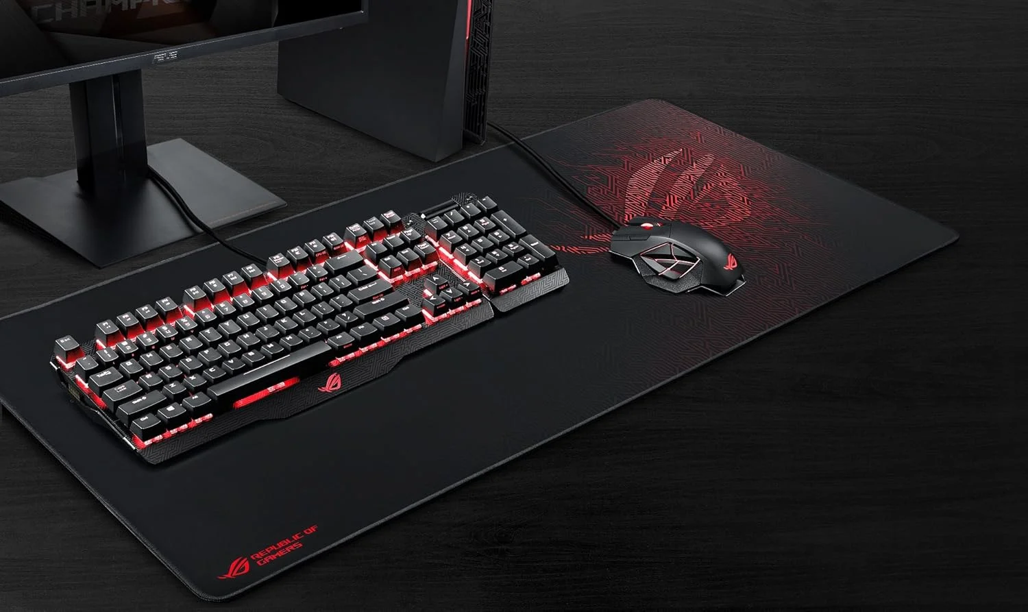 پد ماوس گیمینگ بزرگ ایسوس ROG Sheath - سطح فوق العاده صاف برای کنترل دقیق پیکسلی | دوخت بادوام ضد فرسایش، پایه لاستیکی ضد لغزش، سبک و قابل حمل پد ماوس گیمینگ بزرگ ایسوس ROG Sheath - سطح فوق العاده صاف برای کنترل دقیق پیکسلی | دوخت بادوام ضد فرسایش، پایه لاستیکی ضد لغزش، سبک و قابل حمل