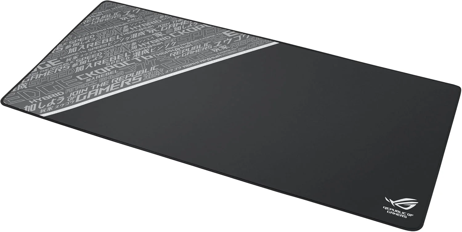 ماوس پد گیمینگ ASUS ROG Sheath BLK LTD (سطح بافته شده پیچیده، پایه لاستیکی ضد لغزش، قاب دوخته شده بادوام ضد ساییدگی، 900 x 440 x 3 میلی متر) - مشکی ماوس پد گیمینگ ASUS ROG Sheath BLK LTD (سطح بافته شده پیچیده، پایه لاستیکی ضد لغزش، قاب دوخته شده بادوام ضد ساییدگی، 900 x 440 x 3 میلی متر) - مشکی