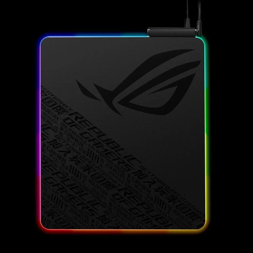 ماوس پد گیمینگ عمودی ایسوس Rog BaltEUs Qi با منطقه شارژ بی سیم، سطح سخت با بافت ریز، عبور USB، نورپردازی Aura Sync RGB و پایه ضد لغزش (32.6 x 37.1 سانتی متر) ماوس پد گیمینگ عمودی ایسوس Rog BaltEUs Qi با منطقه شارژ بی سیم، سطح سخت با بافت ریز، عبور USB، نورپردازی Aura Sync RGB و پایه ضد لغزش (32.6 x 37.1 سانتی متر)