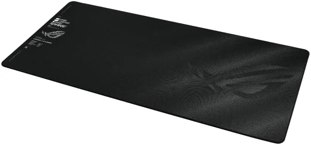 پد ماوس گیمینگ بزرگ ASUS ROG Sheath II XXL: پارچه خنک کننده پیشرفته، سطح پارچه ای نرم، ضد ساییدگی، لبه های صاف دوخته شده، اندازه میز برای حرکات گسترده تر - مشکی پد ماوس گیمینگ بزرگ ASUS ROG Sheath II XXL: پارچه خنک کننده پیشرفته، سطح پارچه ای نرم، ضد ساییدگی، لبه های صاف دوخته شده، اندازه میز برای حرکات گسترده تر - مشکی