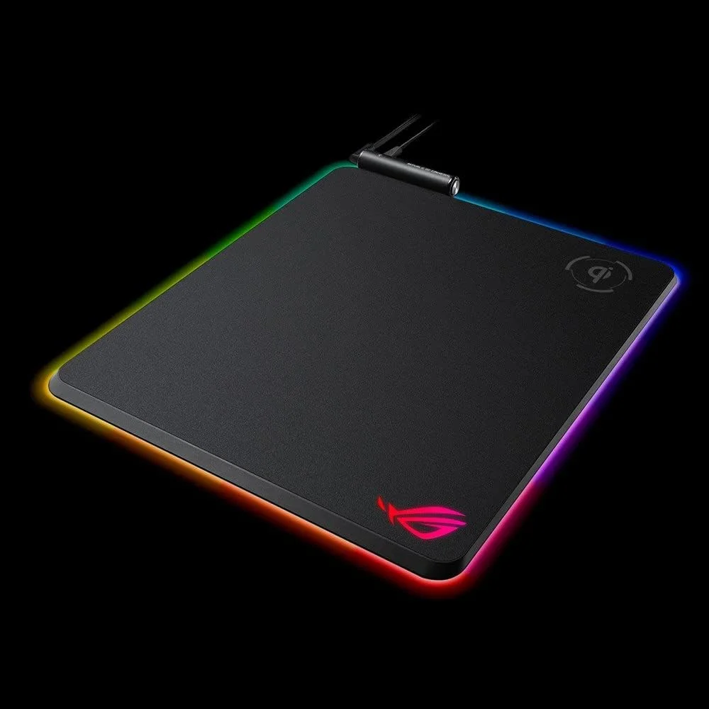 ماوس پد گیمینگ عمودی ایسوس Rog BaltEUs Qi با منطقه شارژ بی سیم، سطح سخت با بافت ریز، عبور USB، نورپردازی Aura Sync RGB و پایه ضد لغزش (32.6 x 37.1 سانتی متر) ماوس پد گیمینگ عمودی ایسوس Rog BaltEUs Qi با منطقه شارژ بی سیم، سطح سخت با بافت ریز، عبور USB، نورپردازی Aura Sync RGB و پایه ضد لغزش (32.6 x 37.1 سانتی متر)