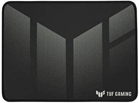 پد ماوس گیمینگ قابل حمل ASUS TUF Gaming P1 | سطح پارچه ای بهینه شده، پوشش نانو، مقاوم در برابر آب، دوخت ضد فرسایش بادوام و پایه لاستیکی ضد لغزش، متوسط