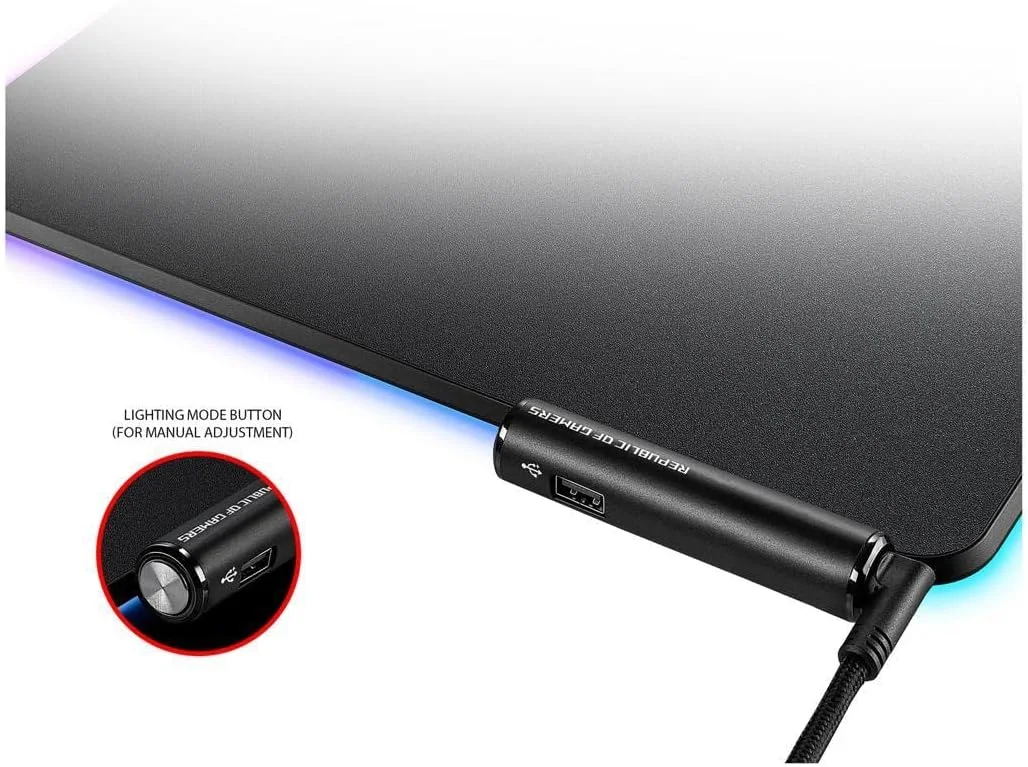 پد ماوس گیمینگ عمودی ASUS ROG Balteus با نورپردازی Aura Sync RGB و پایه ضد لغزش (32 × 37 سانتی متر) پد ماوس گیمینگ عمودی ASUS ROG Balteus با نورپردازی Aura Sync RGB و پایه ضد لغزش (32 × 37 سانتی متر)