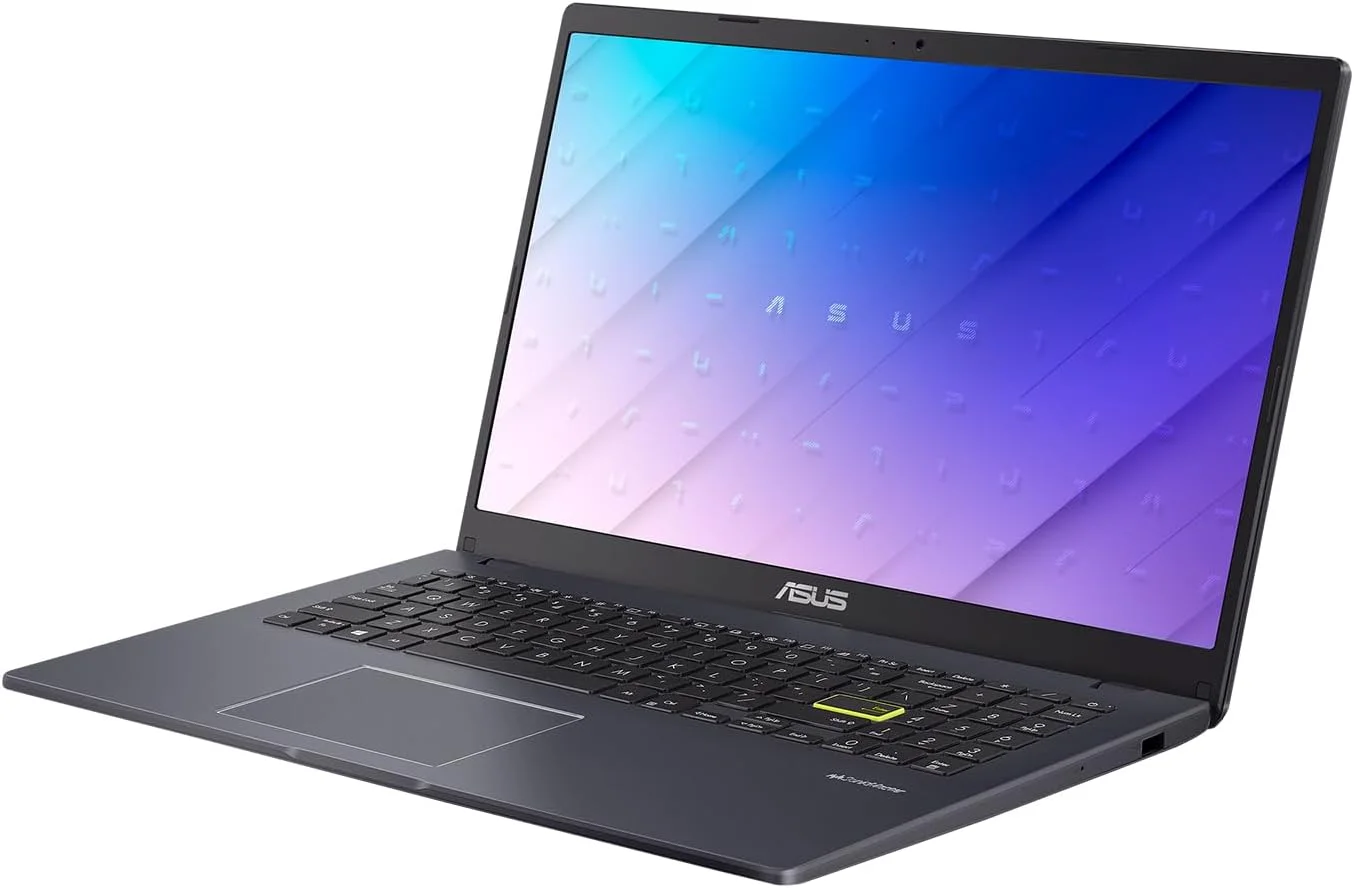 ایسوس Vivobook Go 15 (E510) - شامل فلش درایو 8 گیگابایتی + ماوس بی سیم + پد ماوس، لپ تاپ 15.6 اینچی، پردازنده اینتل سلرون، 8 گیگابایت رم، 512 گیگابایت SSD، ویندوز 11 پرو (ارتقا یافته)