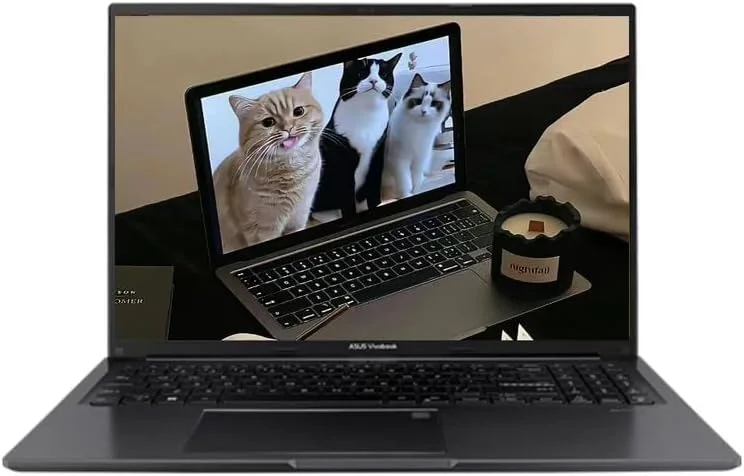 لپ تاپ 16 اینچی ASUS Vivobook با صفحه نمایش WUXGA IPS، پردازنده Intel i7-1355U ده هسته ای، 16 گیگابایت رم، 1 ترابایت SSD، مشکی، گرافیک Intel Iris Xe، پد ماوس TWE