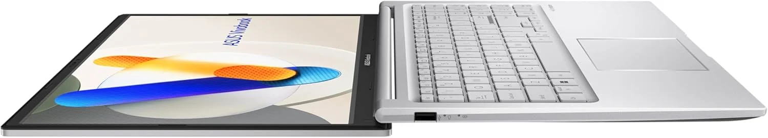 لپ تاپ تجاری ایسوس Vivobook 15 X1504VA، صفحه نمایش 15.6 اینچی FHD، پردازنده نسل سیزدهم Intel Core i7-1355U، رم 8 گیگابایتی، SSD 512 گیگابایتی، ویندوز 11 پرو، نقره ای خنک - شامل هاب 7 در 1 First Wave، ماوس، ماوس پد و آنتی ویروس