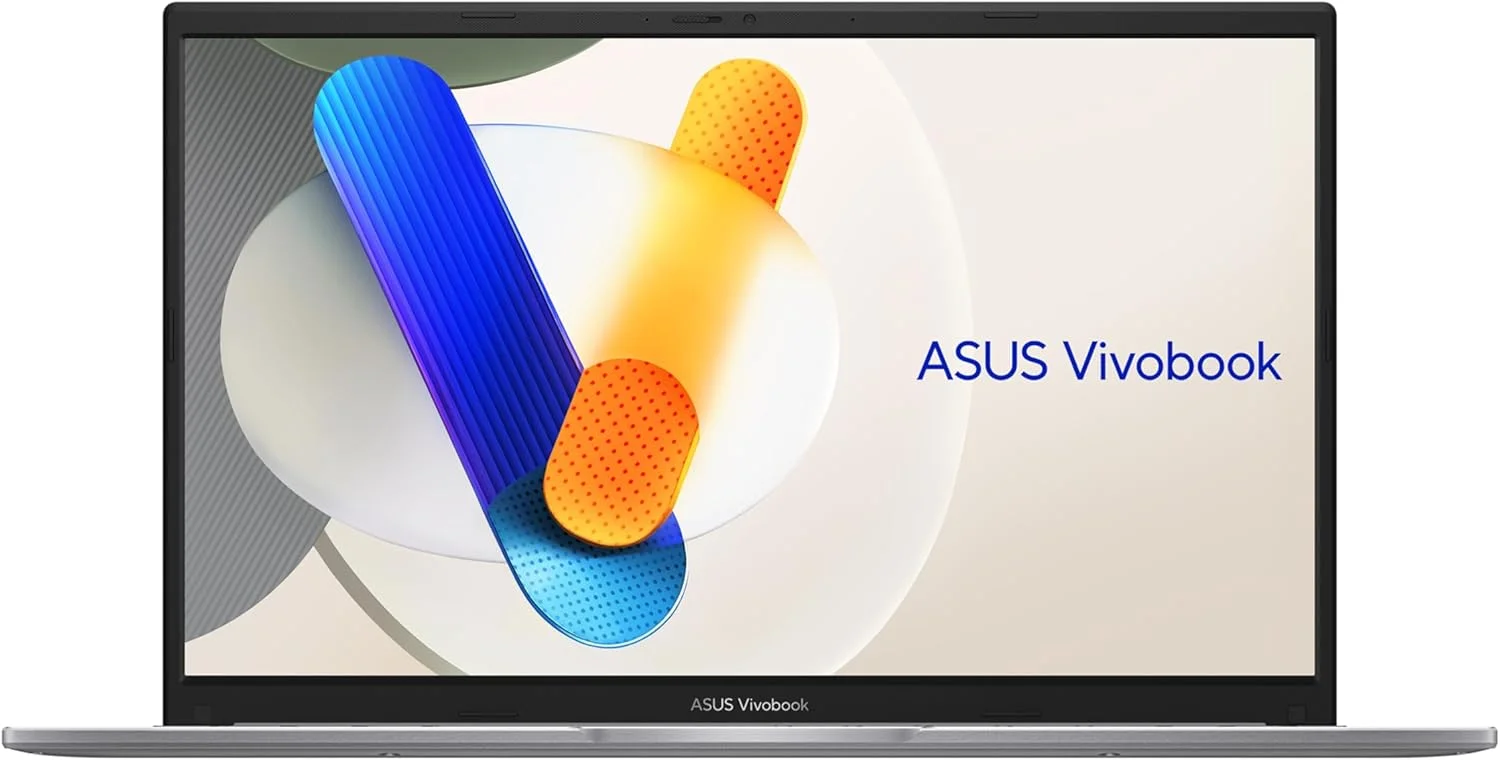 لپ تاپ تجاری ایسوس Vivobook 15 X1504VA، صفحه نمایش 15.6 اینچی FHD، پردازنده نسل سیزدهم Intel Core i7-1355U، رم 8 گیگابایتی، SSD 512 گیگابایتی، ویندوز 11 پرو، نقره ای خنک - شامل هاب 7 در 1 First Wave، ماوس، ماوس پد و آنتی ویروس