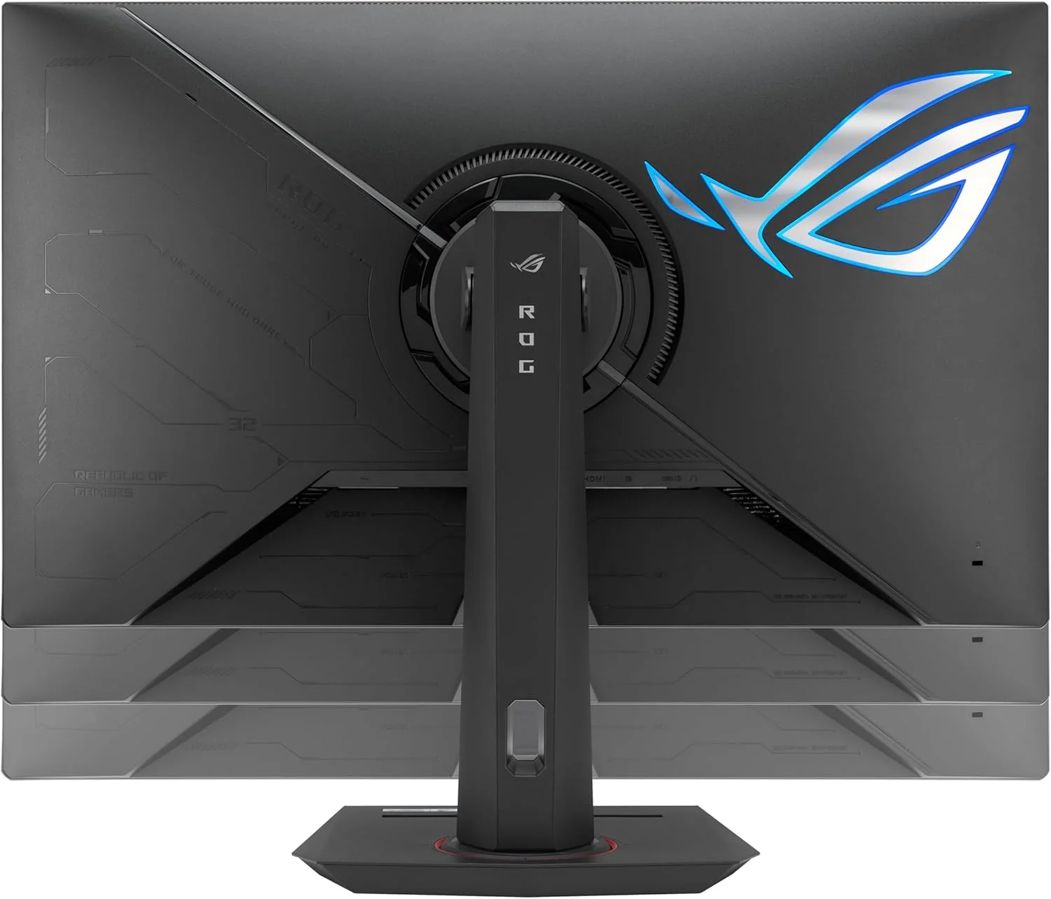 مانیتور گیمینگ ایسوس ROG Strix XG32UCG: 32 اینچ (31.5 اینچ قابل مشاهده) 3840x2160، حالت دوگانه (4K 160Hz / FHD 320Hz) 0.3ms (حداقل)، Fast IPS، Extreme Low Motion Blur Sync، USB Type-C، G-Sync - مشکی