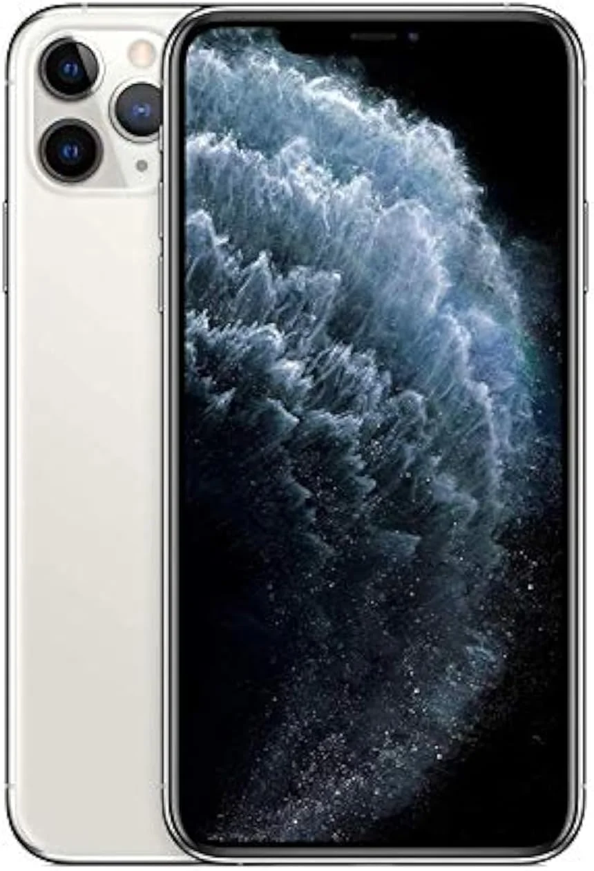 اپل (بازسازی شده) آیفون 11 پرو مکس با FaceTime (256 گیگابایت) - نقره ای