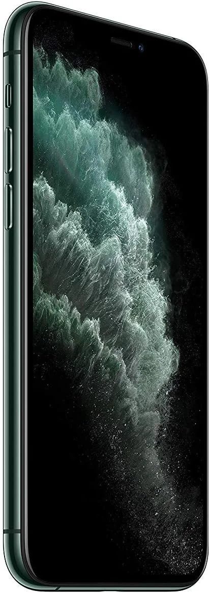 اپل (بازسازی شده) آیفون 11 پرو مکس با FaceTime - 256 گیگابایت، 4G LTE، سبز نیمه شب