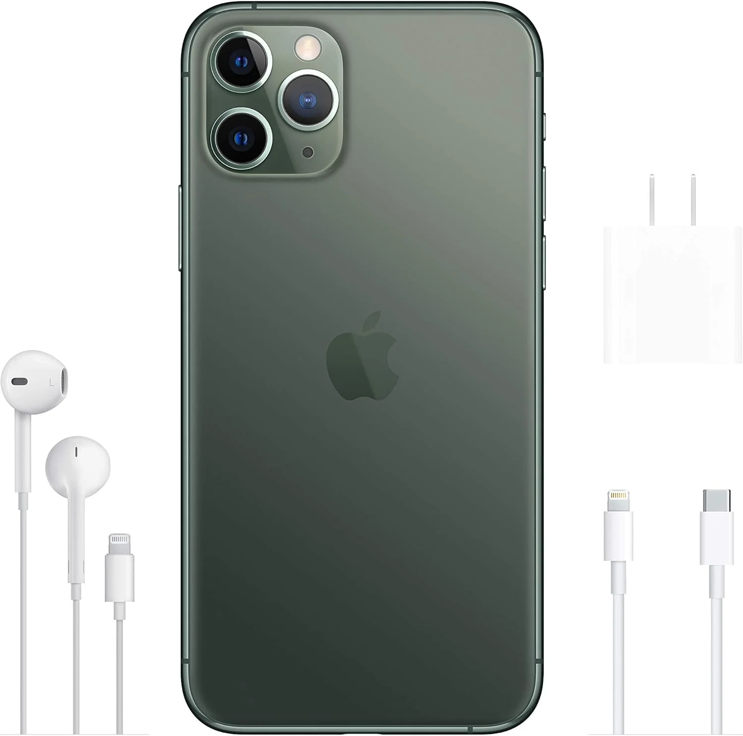 اپل (بازسازی شده) آیفون 11 پرو مکس - 64 گیگابایت، 4G LTE، سبز نیمه شب اپل (بازسازی شده) آیفون 11 پرو مکس - 64 گیگابایت، 4G LTE، سبز نیمه شب