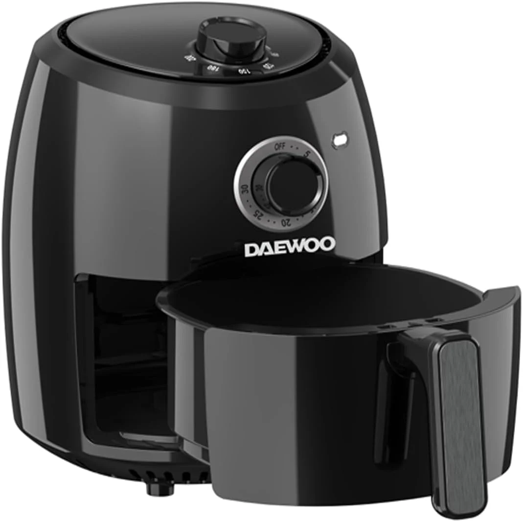 سرخ کن بدون روغن دوو با ظرفیت 2.4 لیتر - 90 تا 200 درجه سانتیگراد - 1000 وات - مدل DAF-8008 - 2 سال گارانتی
