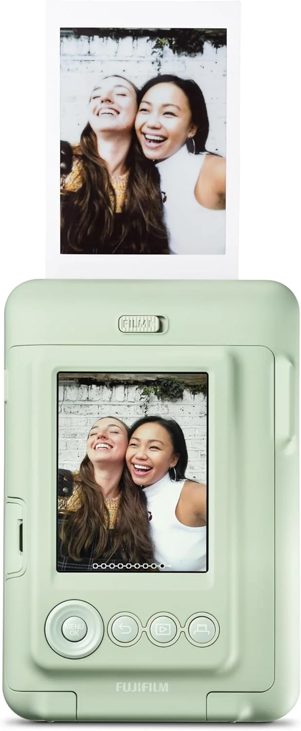 دوربین چاپ سریع هیبریدی فوجی فیلم INSTAX Mini LIPLAY - سبز ماتچا