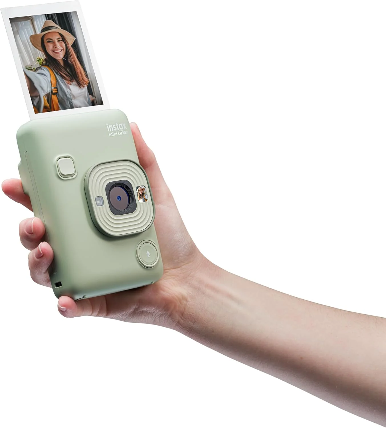 دوربین چاپ سریع هیبریدی فوجی فیلم INSTAX Mini LIPLAY - سبز ماتچا