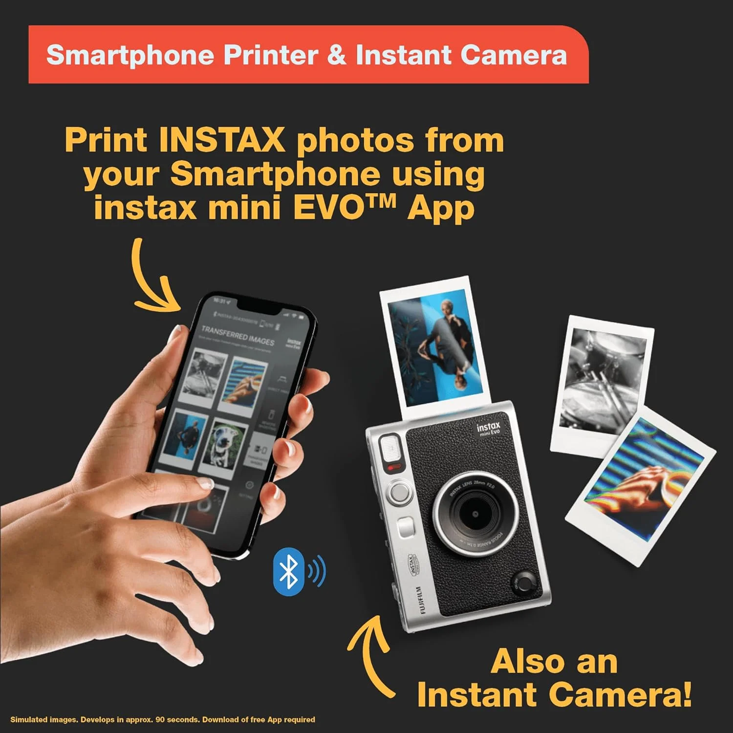 دوربین چاپ سریع فوجی فیلم Instax Mini Evo