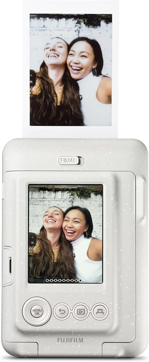 دوربین چاپ سریع هیبریدی فوجی فیلم INSTAX Mini LIPLAY - سفید مات