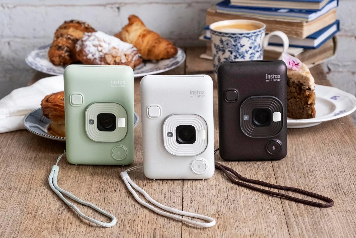 دوربین چاپ سریع هیبریدی فوجی فیلم INSTAX Mini LIPLAY - سفید مات