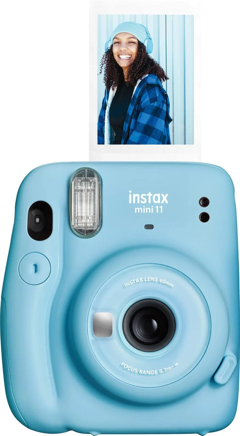 دوربین فوری فوجی فیلم Instax Mini 11 مدل 16654762، آبی آسمانی