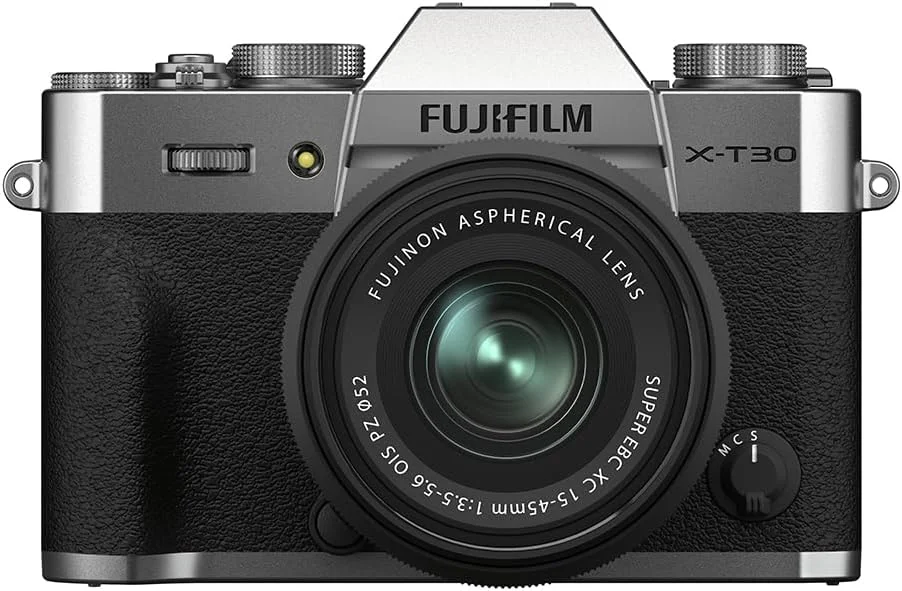 دوربین فوجی فیلم X-T30 II به همراه لنز XC15-45mm نقره ای
