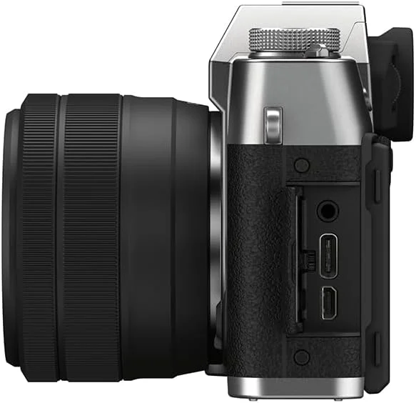 دوربین فوجی فیلم X-T30 II به همراه لنز XC15-45mm نقره ای