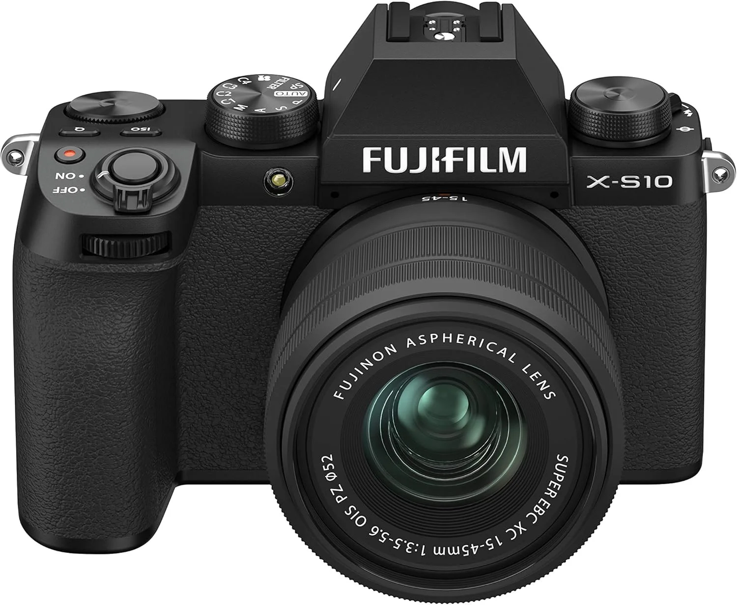 دوربین دیجیتال بدون آینه فوجی فیلم X S10 با لنز XF15 45 میلی‌متری، مشکی، 16670106، XS10، کیت 15-45