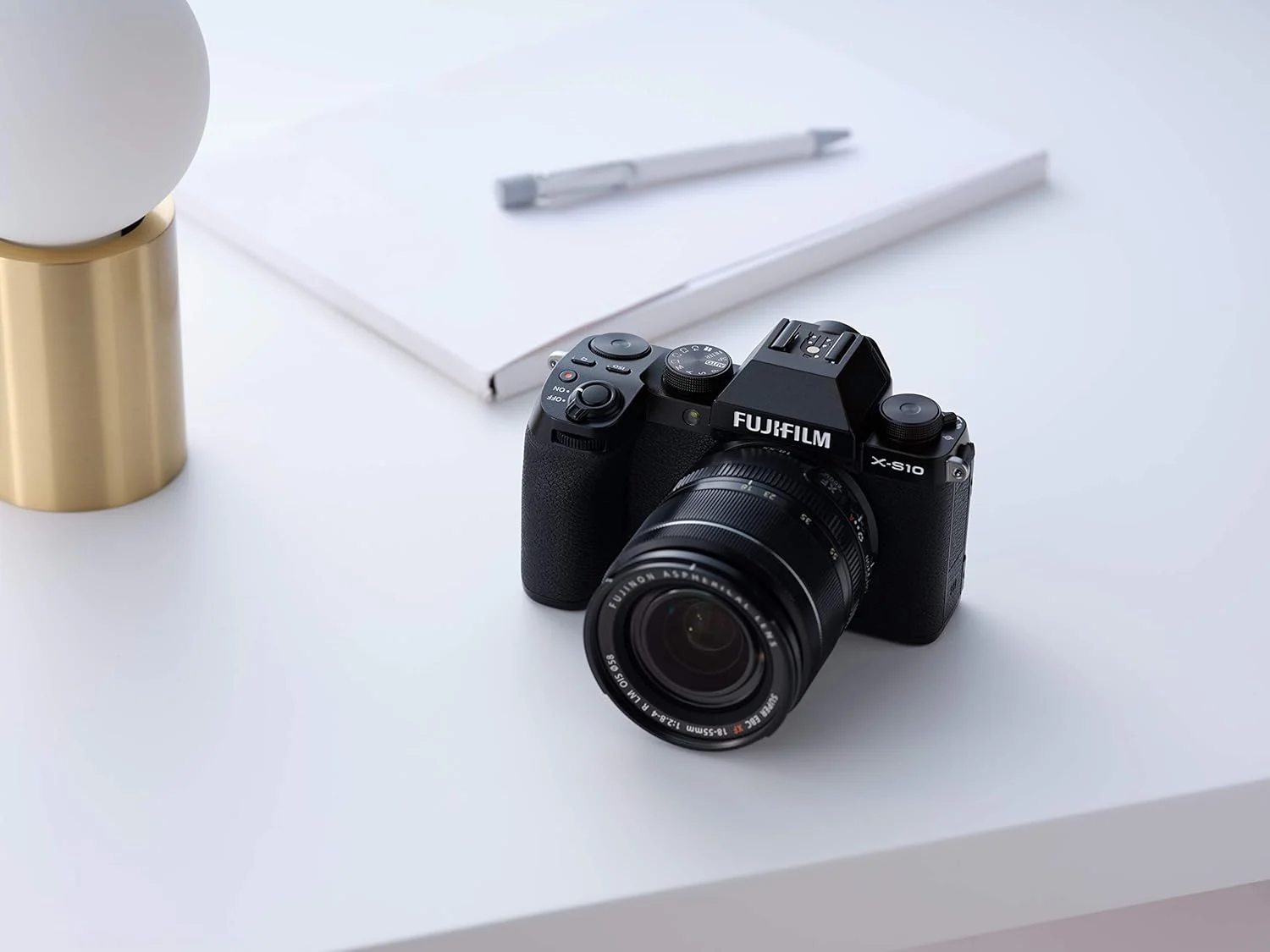 دوربین دیجیتال بدون آینه فوجی فیلم X S10 با لنز XF15 45 میلی‌متری، مشکی، 16670106، XS10، کیت 15-45