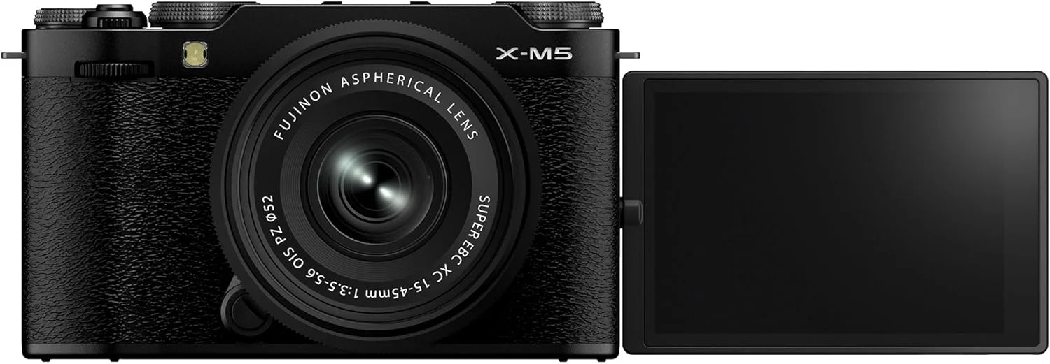 کیت دوربین دیجیتال بدون آینه FUJIFILM X-M5 با لنز XC15-45mmF3.5-5.6 OIS PZ - مشکی