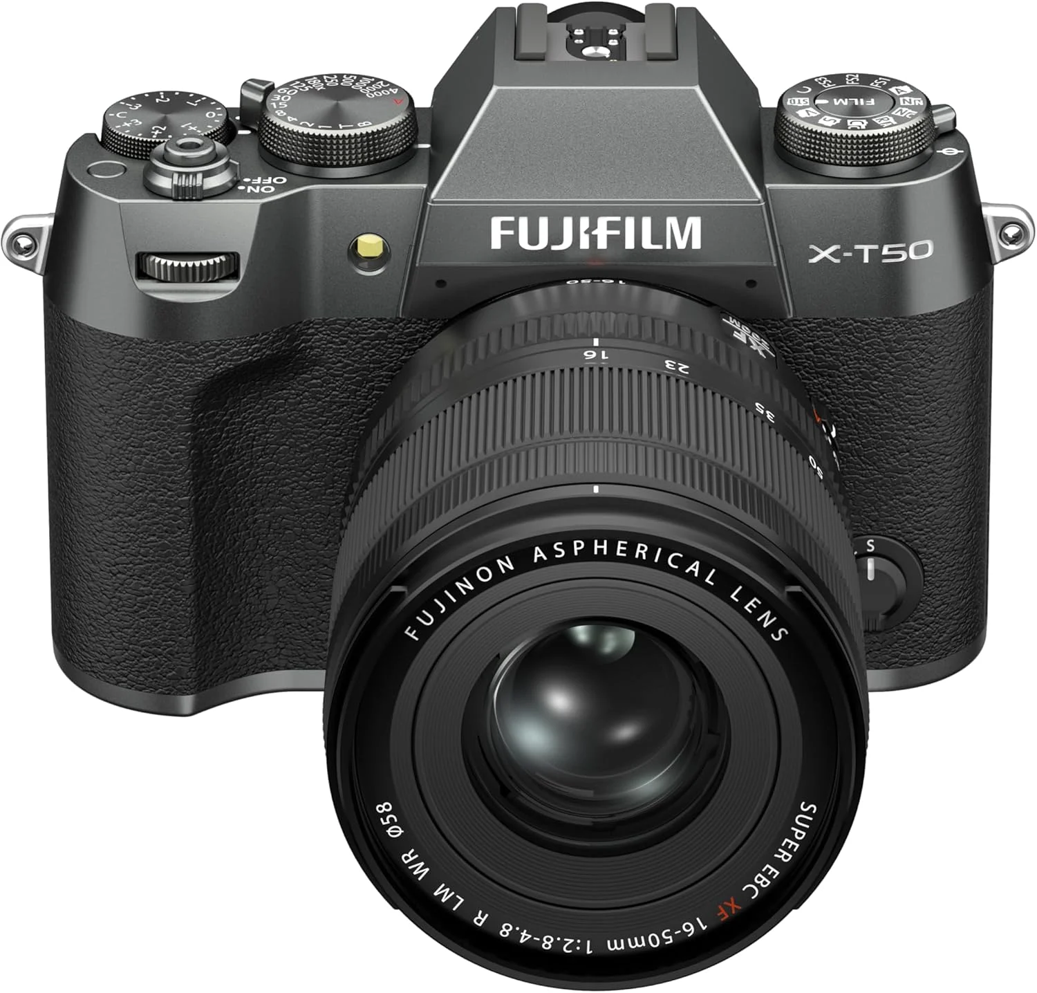کیت دوربین فوجی فیلم X-T50 نقره ای زغالی + لنز XF16-50mm